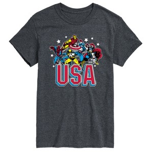 Men's - Marvel - USA Short Sleeve Graphic T-Shirt - 1 of 4