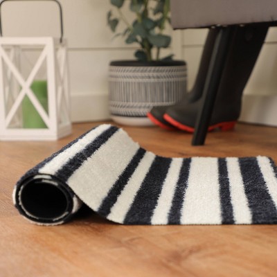 Midnight Navy Rubber Non-Slip Outdoor Doormat