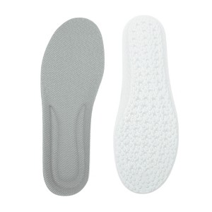 Unique Bargains Comfort Sport Shoe Inserts Fit Shoe White Gray 1 Pair - 1 of 4