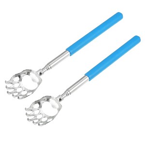 Unique Bargains Extendable Bear Claw Stainless Steel Back Scratcher for Men and Women - 1 of 4