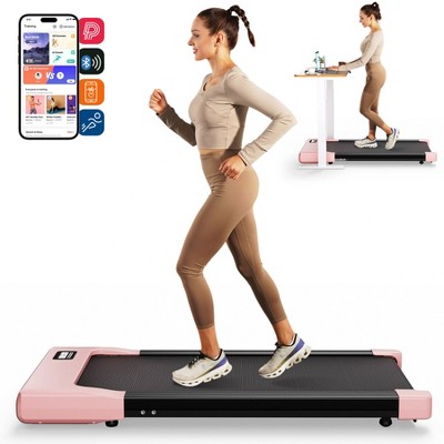Superun 2.5 Horsepower 80cm Belt Mini Under Desk Treadmill Walking Pad Support APP