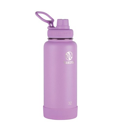 Takeya 32oz Actives Insulated Stainless Steel Water Bottle With Spout ...