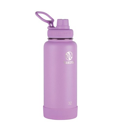 Takeya 16oz Actives Insulated Stainless Steel Kids' Water Bottle With Straw  Lid - Pink : Target