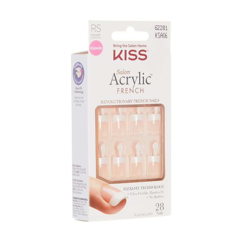 KISS Products Salon Acrylic Fake Nails Kit - Pet Peeve - 31ct, 5 of 7