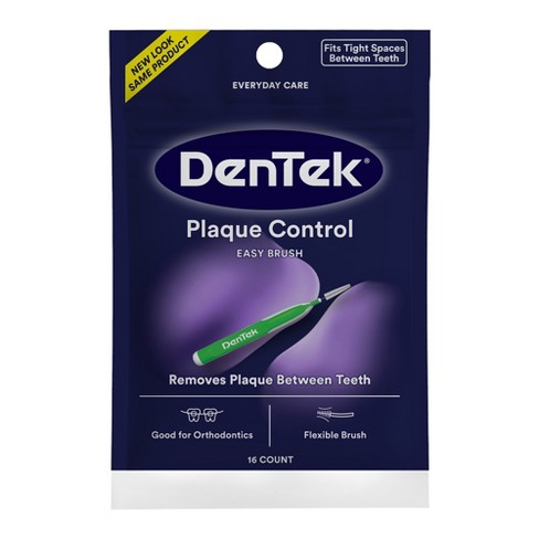 DenTek Easy Brush Plaque Control Interdental Toothbrush - 16ct - image 1 of 4