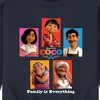 Men's - Coco - Family Is Everything Graphic Fleece Sweatshirt - 2 of 4