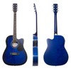 Jameson 41-Inch Full-Size Acoustic Electric Guitar with Thinline Cutaway Design - Includes Gig Bag and Accessories - 2 of 4