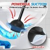 Toilet Plunger with Holder – Bathroom Plunger with Cover, Toilet Bowl Cleaner, Bathroom Accessories, Black, 19 Inch - 3 of 4