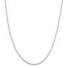 Black Bow Jewelry 1.35mm Sterling Silver, Solid Twisted Box Chain Necklace - 3 of 4