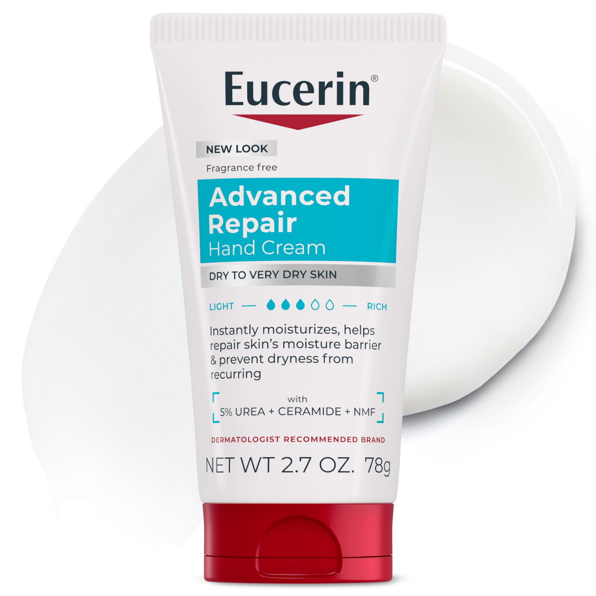 Eucerin Advanced Repair Hand Cream Unscented - 2.7oz/1ct