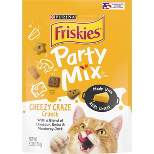 Purina Friskies Party Mix Cheese Craze Crunch Crunchy Cat Treats - 6oz