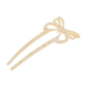 Unique Bargains Women's Butterfly Hair Stick Fork Pins 1 Pc - 1 of 4