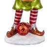 37 in Drumming Pixie Elf with Multicolor Lights - 4 of 4