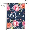 Watercolor Floral Spring Garden Flag 18" x 12.5" Briarwood Lane - 2 of 4