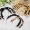Unique Bargains Bag Making Supplies U-Shaped ABS Purse Handles with Gold Buckles 2 Pcs - 4 of 4