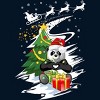 Men's Design By Humans Christmas T-shirt By CrystalHawk Tank Top - 2 of 3
