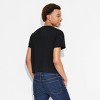 Pride Adult Alaska 5000 Short Sleeve Cropped T-Shirt - Black - 2 of 4