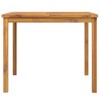 vidaXL Patio Dining Table 35.4 in.x35.4 in.x29.1 in. Solid Wood Acacia - 4 of 4
