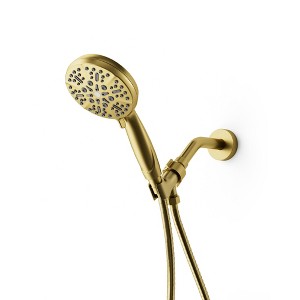 YAWWALK Handheld Shower Head with Adjustable Holder and Hose, High-Pressure Spray for Bathroom - 1 of 1