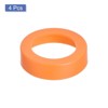 Unique Bargains Silicone Protective Water Bottle Bottom Boot for 70mm 4 Pcs - 3 of 4