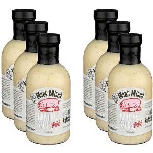 Meat Mitch White Sauce - Case of 6 - 16.6 OZ - 1 of 4