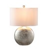 16"x23.3" Textured Ceramic Shade with Table Lamp White - A&B Home - 2 of 4