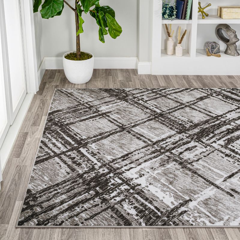 JONATHAN Y Slant Modern Abstract Transitional Indoor Area Rug, 4 of 11