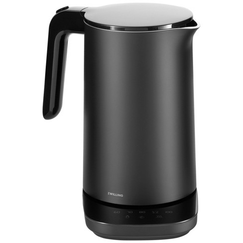 ZWILLING Enfinigy Cool Touch 1-Liter Electric Kettle, Cordless  Tea Kettle & Hot Water - Black: Home & Kitchen
