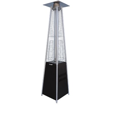 Mocha Commercial Grade 40,000 BTU Propane Standing Patio Heater with Wheels