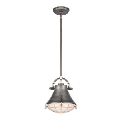 Elk Home Urbanite 1 - Light Pendant in  Weathered Zinc