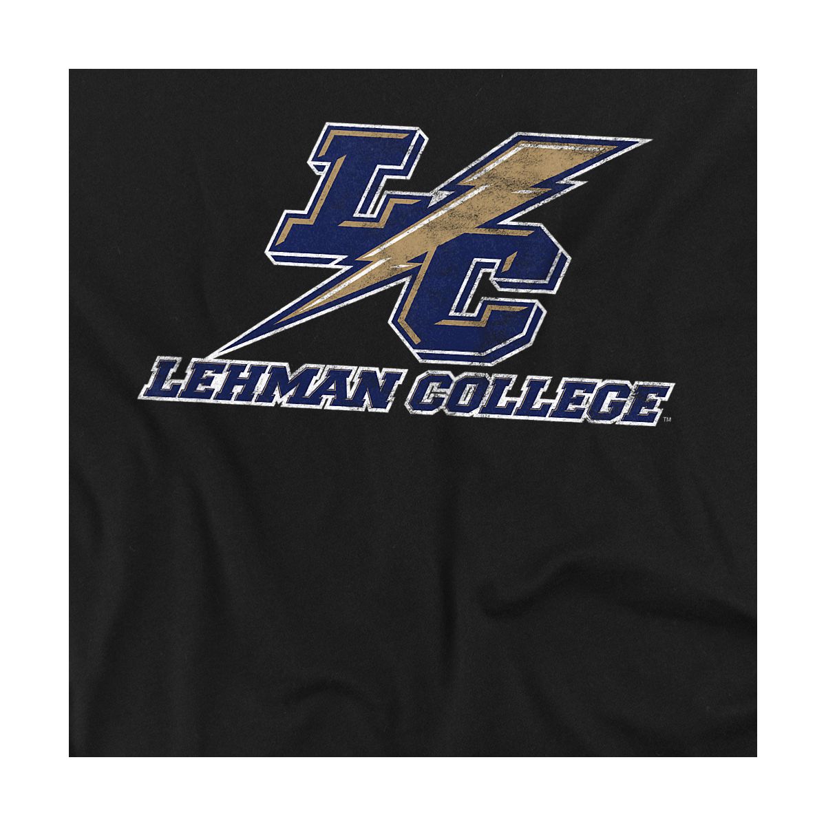 Men's Lehman College Official Lightning Logo T-Shirt - thumbnail 8