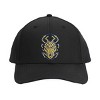 Blue Beetle Scarab Logo Men's Black Elite Flex Precurve Snapback Hat - 2 of 4