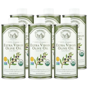 La Tourangelle Organic Extra Virgin Olive Oil - Case of 6/25.4 oz - 1 of 4