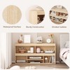 Toy Storage Organizer 6 Cubes Kids Bookshelf Wooden Storage Cabinet Playhouse Shelves Cabinet for Boys Girls Toy Bookcase Playroom - 2 of 4