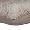 Parkland Collection,Eris Transitional Quilted Throw Pillow - 4 of 4