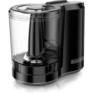 BLACK+DECKER 3-Cup Electric Food Chopper, HC300B, One Touch Pulse, 175W Motor, Stay-Sharp Blade, Dishwasher Safe - 1 of 4