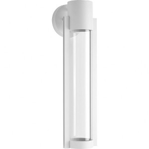 Progress Lighting Z-1030 1-Light Outdoor LED Sconce, Aluminum, Antique Bronze Finish, Clear Glass Shade - 1 of 4