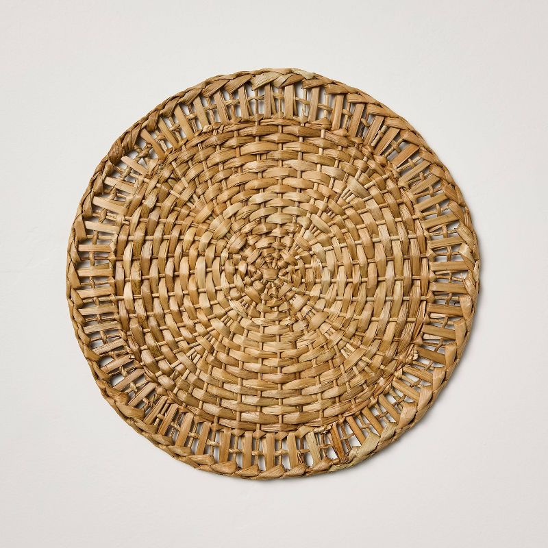 13&#34; Natural Woven Plate Charger - Hearth &#38; Hand&#8482; with Magnolia, 1 of 5
