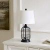 Pryce Table Lamp - 20 Inch Height - TBL4490 - Black - Safavieh - 3 of 4