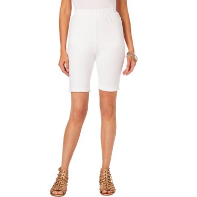 Roaman's Women's Plus Size Essential Stretch Bike Short