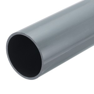 Unique Bargains PVC Water Plumb DIY Crafts High Impact Rigid Round Pipes 8" Length - 1 of 4