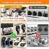 (5 + 1 Pack) Oven Door Lock Child Safety, Gas Stove Knob Locks, Child Proof Oven Knob Locks - 2 of 4