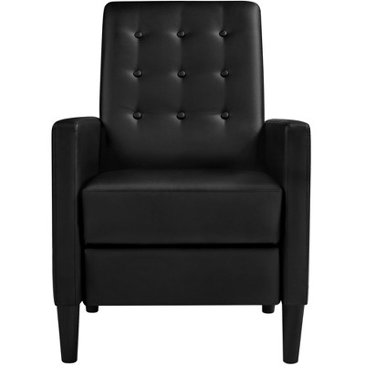Yaheetech Faux Leather Recliner Sofa with Pocket Spring