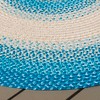 Braided BRD311 Machine Washable UV & Stain Resistant Non-Shedding Hand Woven Indoor/Outdoor Rugs - Safavieh - 4 of 4