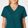 Wink WonderWORK Women's Shaped V-Neck Scrub Top - 4 of 4