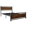 DOMETOUR Twin Size metal bed Sturdy System Metal Bed Frame,Modern style and comfort to any bedroom,black - 4 of 4