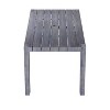 Sapphtopaz Outdoor Dining Set Fashionable Patio Dining Set with Armchairs for Terrace, Poolside, Backyard - 2 of 4