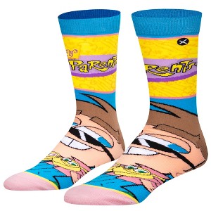 ODD SOX, Nickelodeon Socks for Men Women Fun Retro 90s Nick Cartoon Assorted Prints, Large - 1 of 4