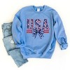 Simply Sage Market Coquette USA Bow Sweatshirt - 3 of 4