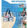 Generic Large Beach Bags Waterproof  Lightweight Travel Tote Bag - 4 of 4